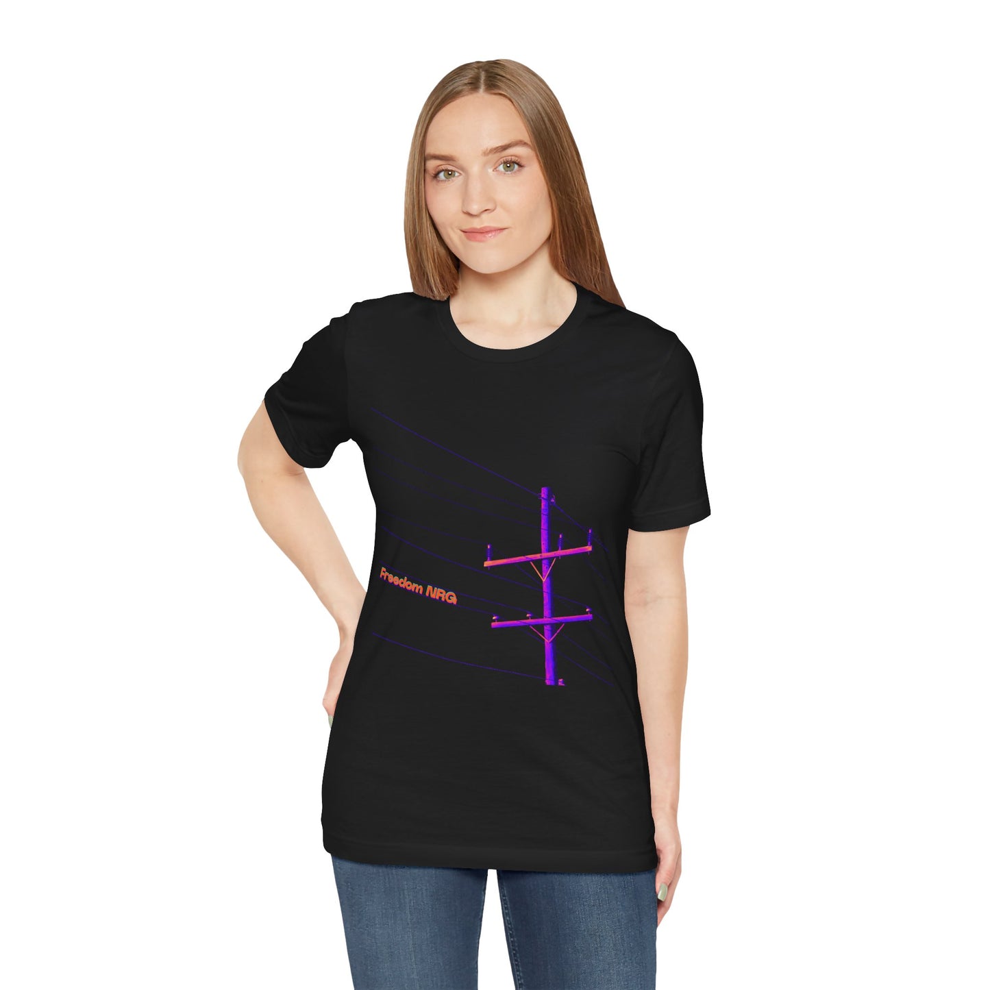 Power Lines Liberated NRG T-Shirt Unisex