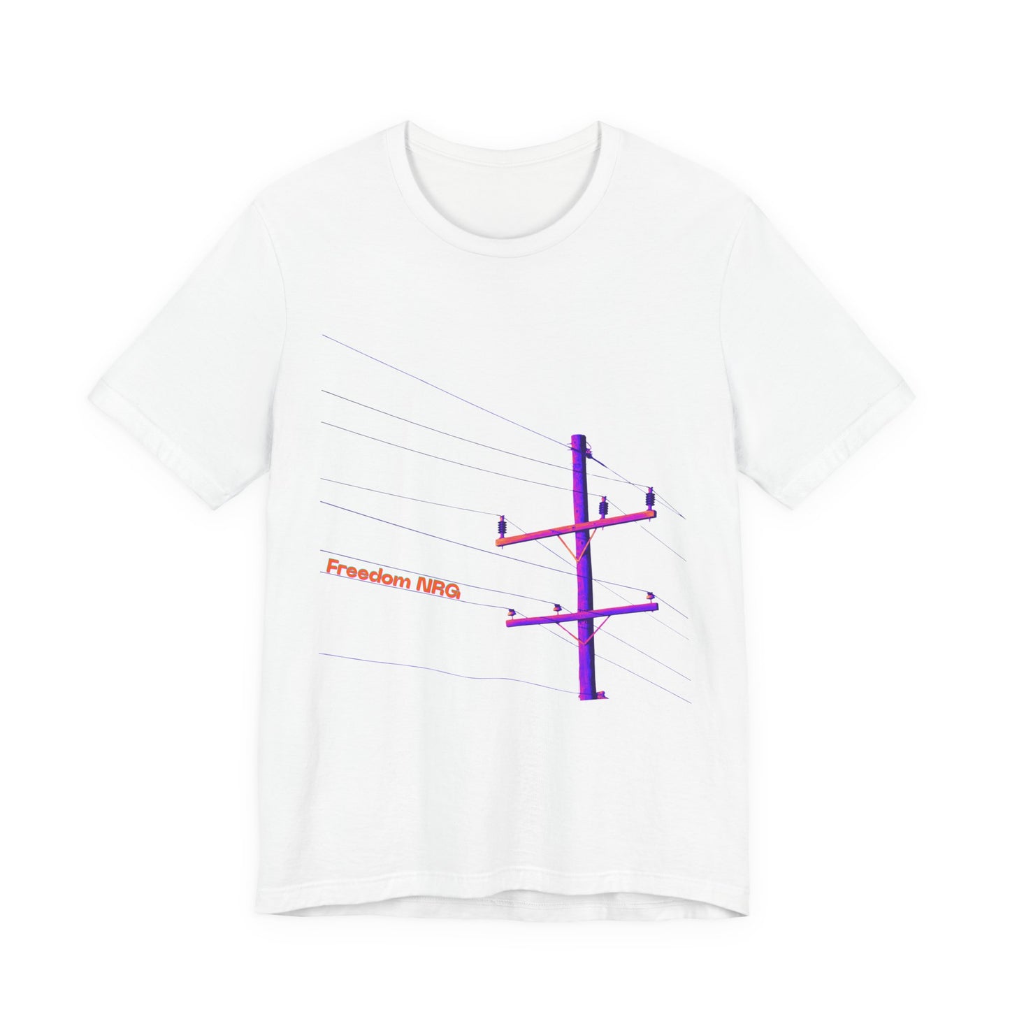 Power Lines Liberated NRG T-Shirt Unisex