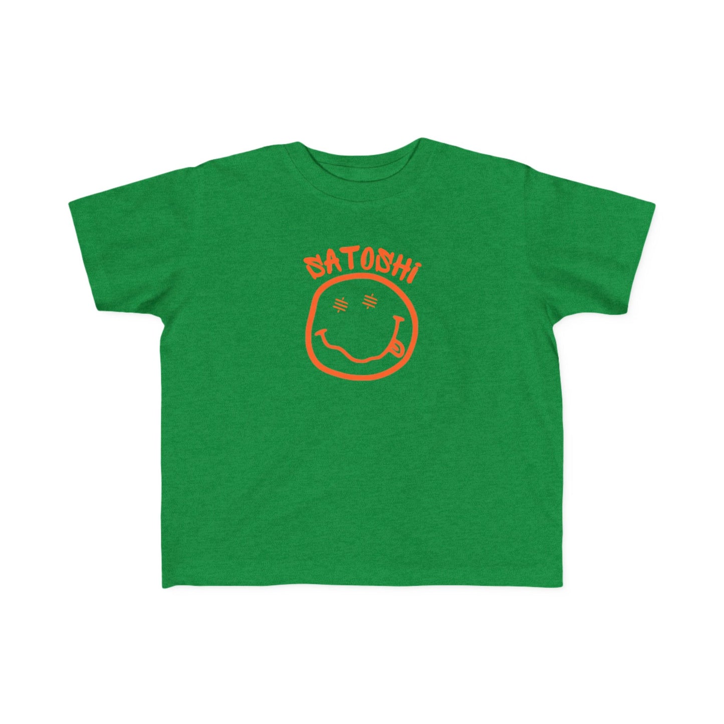 SATS Eyed Satoshi Smiley Toddler T-Shirt