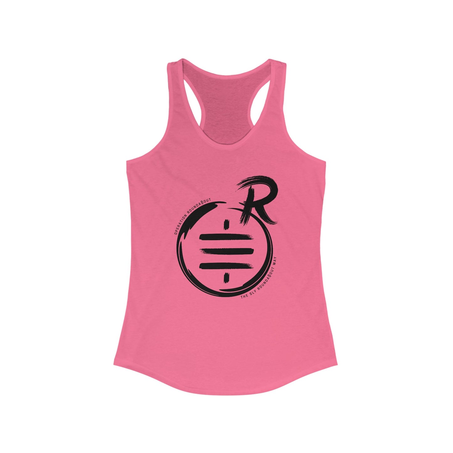 SATS Symbol Operation Roundabout Women's Racerback Tank