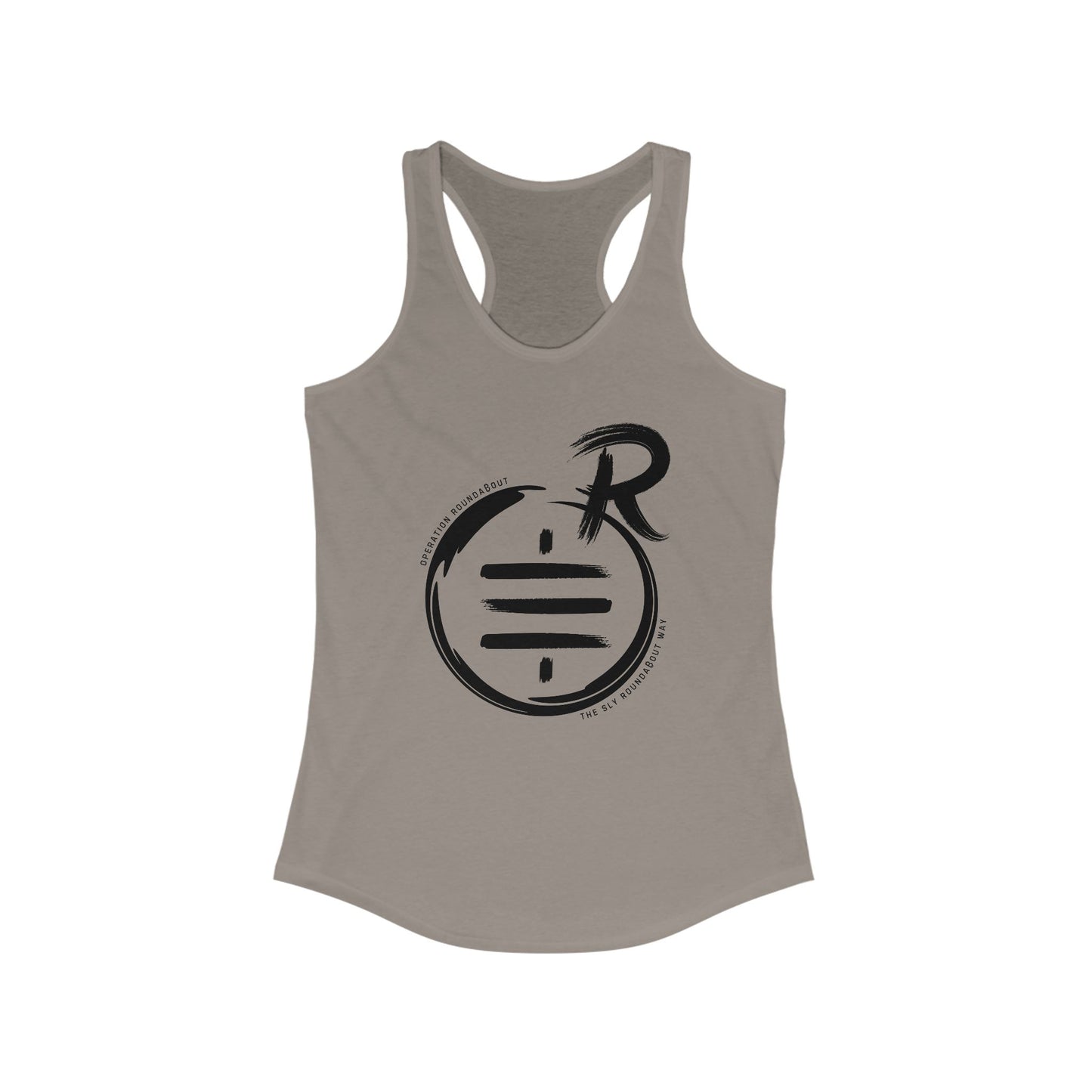 SATS Symbol Operation Roundabout Women's Racerback Tank