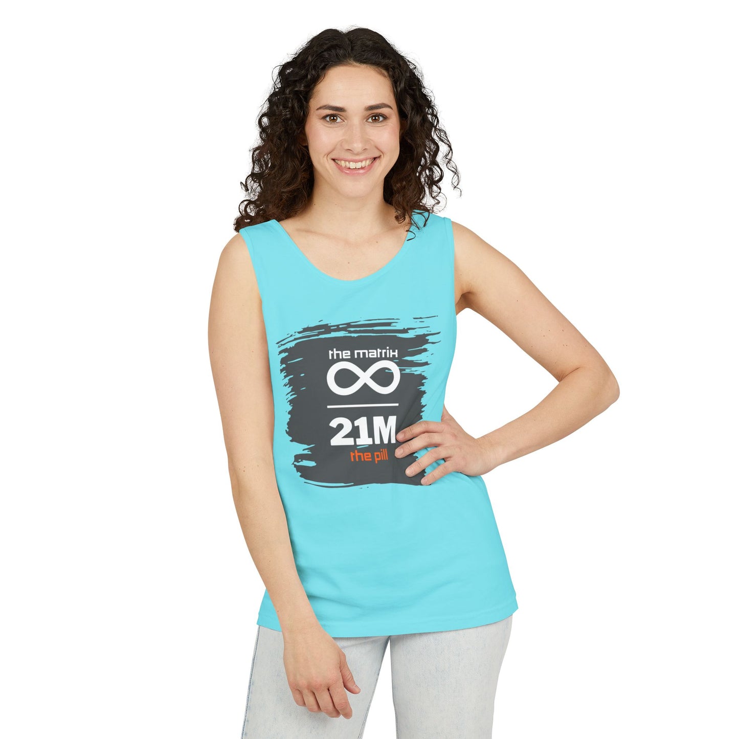 Bitcoin Supply Matrix/Pill Tank Top
