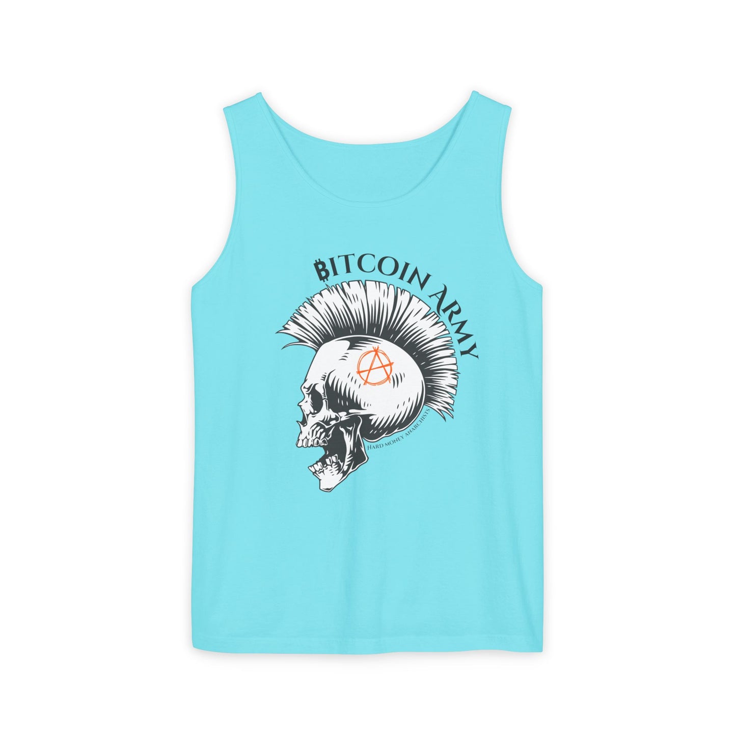 Bitcoin Army Hard Money Anarchists Tank Top