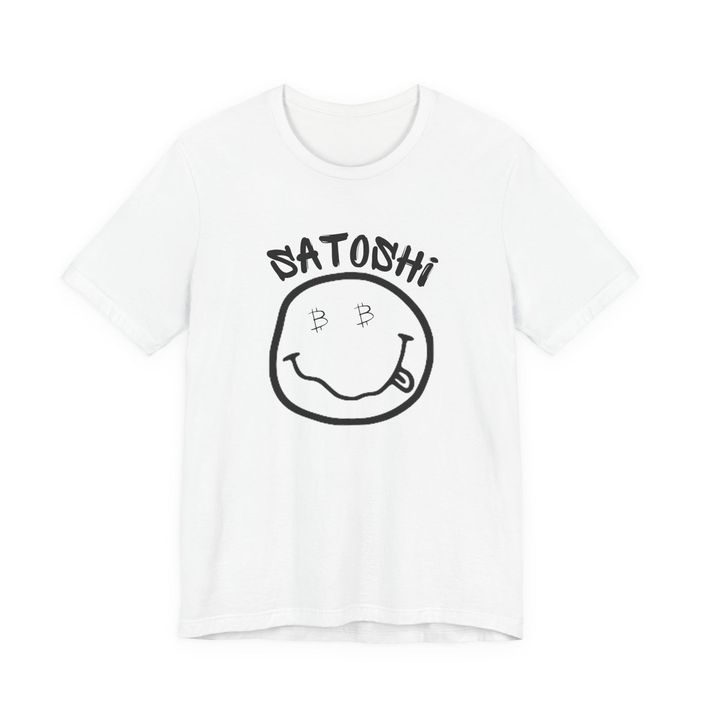 Bitcoin Eyed Satoshi Smiley T-Shirt