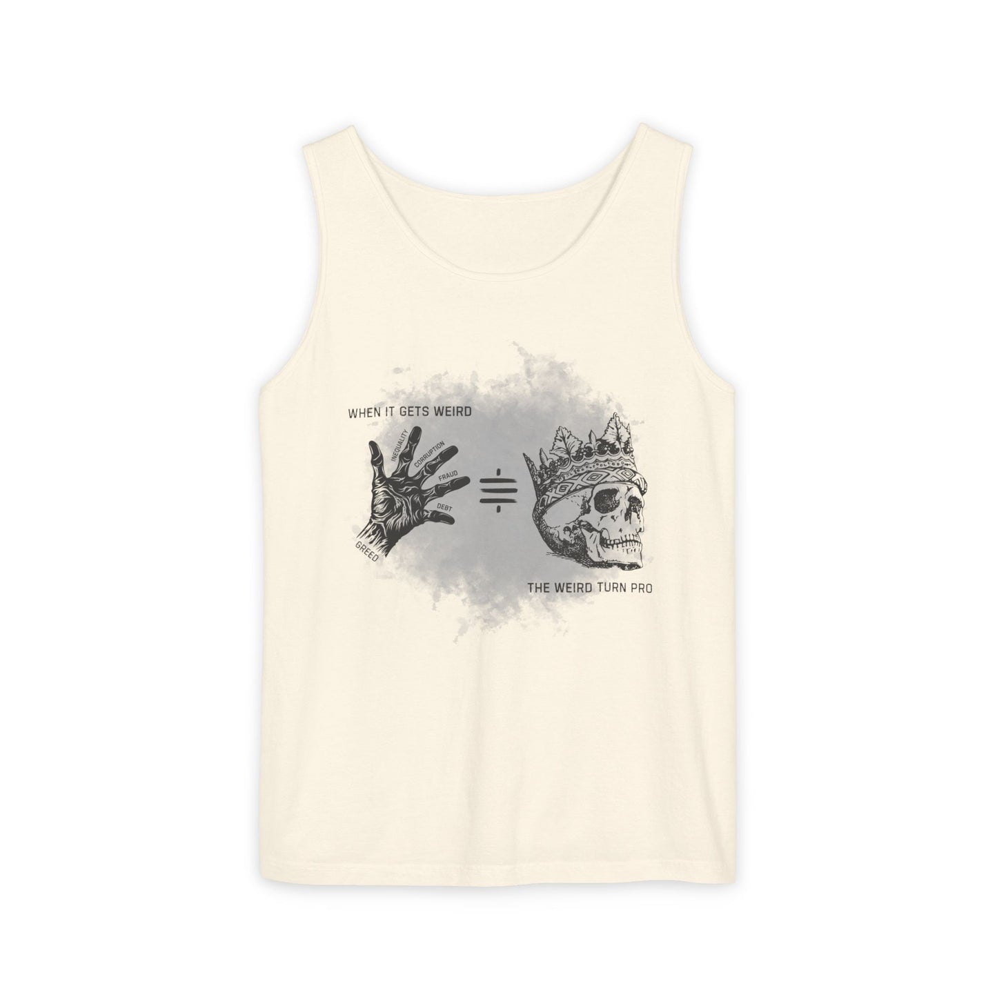 Weird Turn Pro Hand & Skull Unisex Tank Top