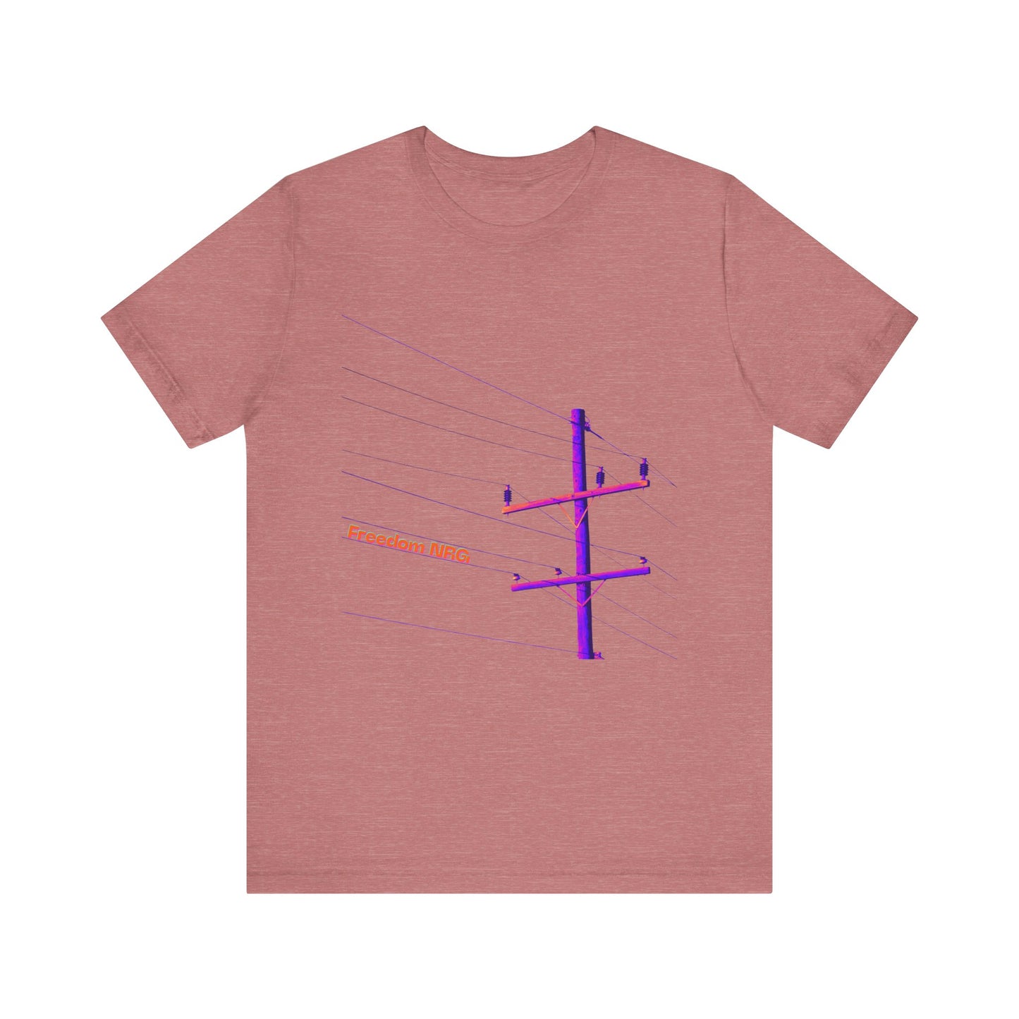 Power Lines Liberated NRG T-Shirt Unisex