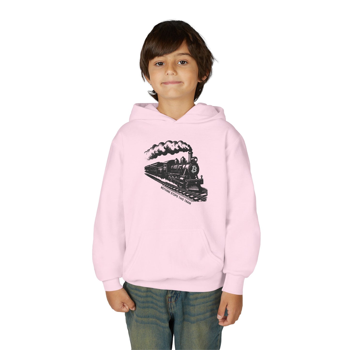 Nothing Stops This Train Youth Hoodie