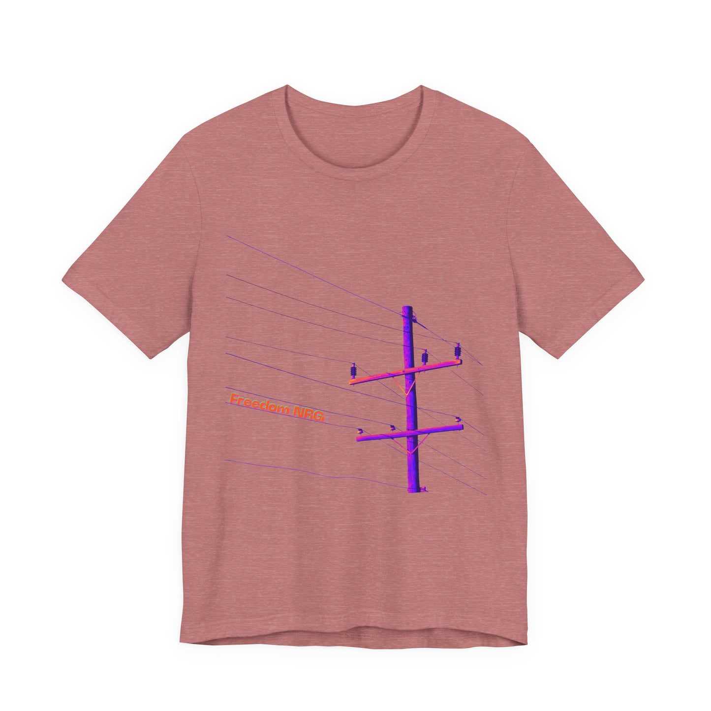 Power Lines Liberated NRG T-Shirt Unisex