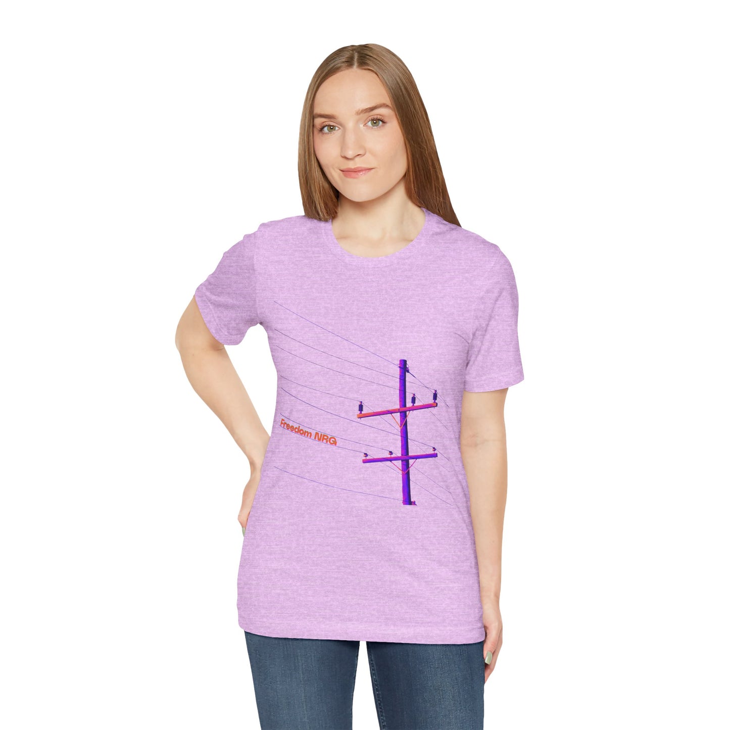 Power Lines Liberated NRG T-Shirt Unisex