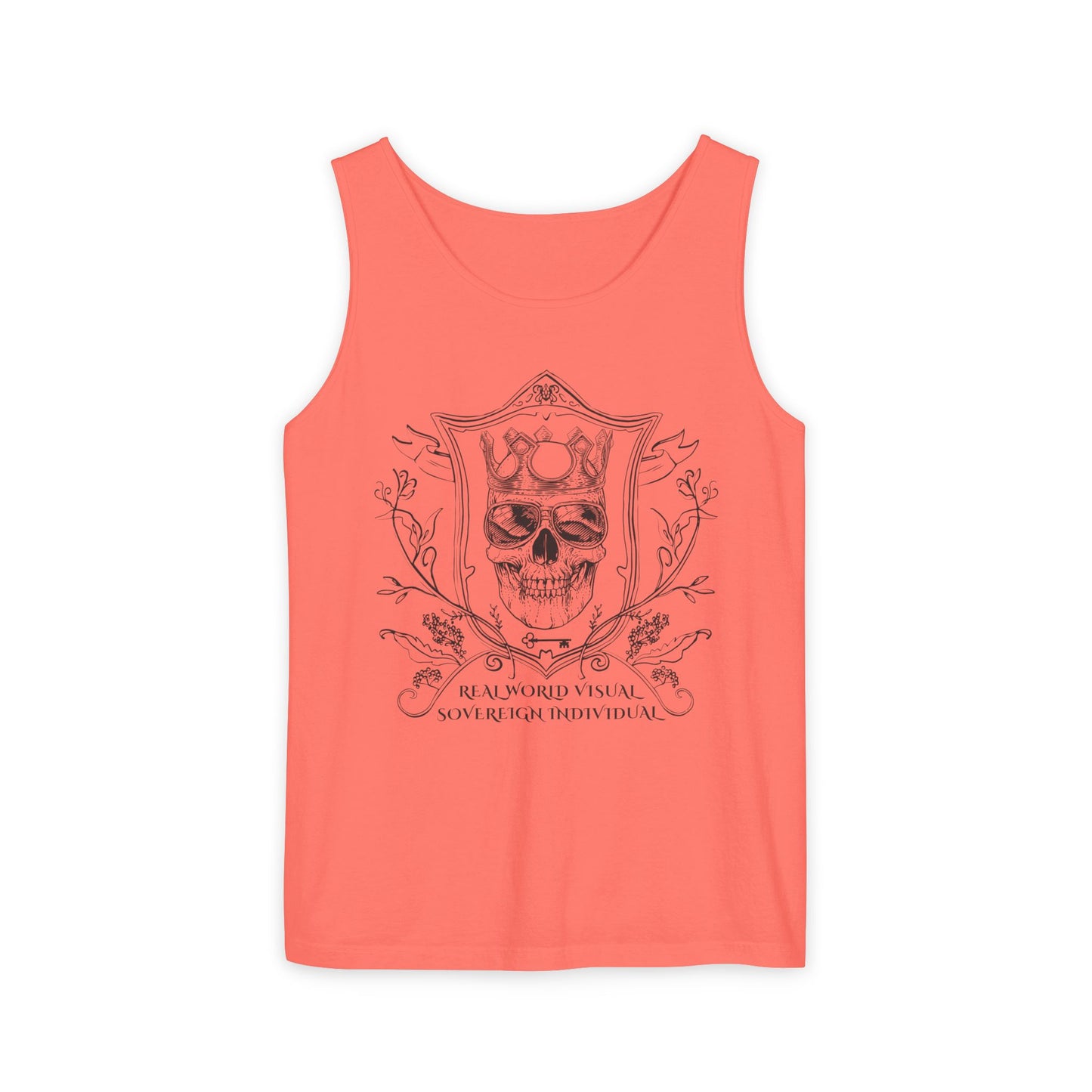 Sovereign Individual Skull Unisex Tank Top