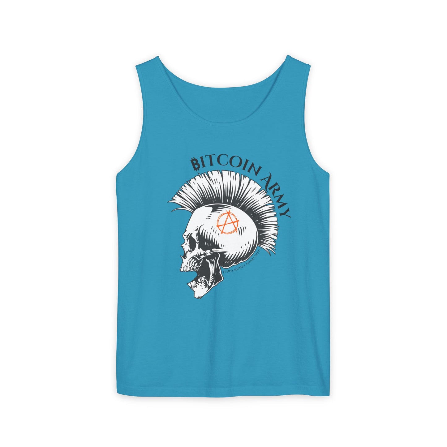 Bitcoin Army Hard Money Anarchists Tank Top
