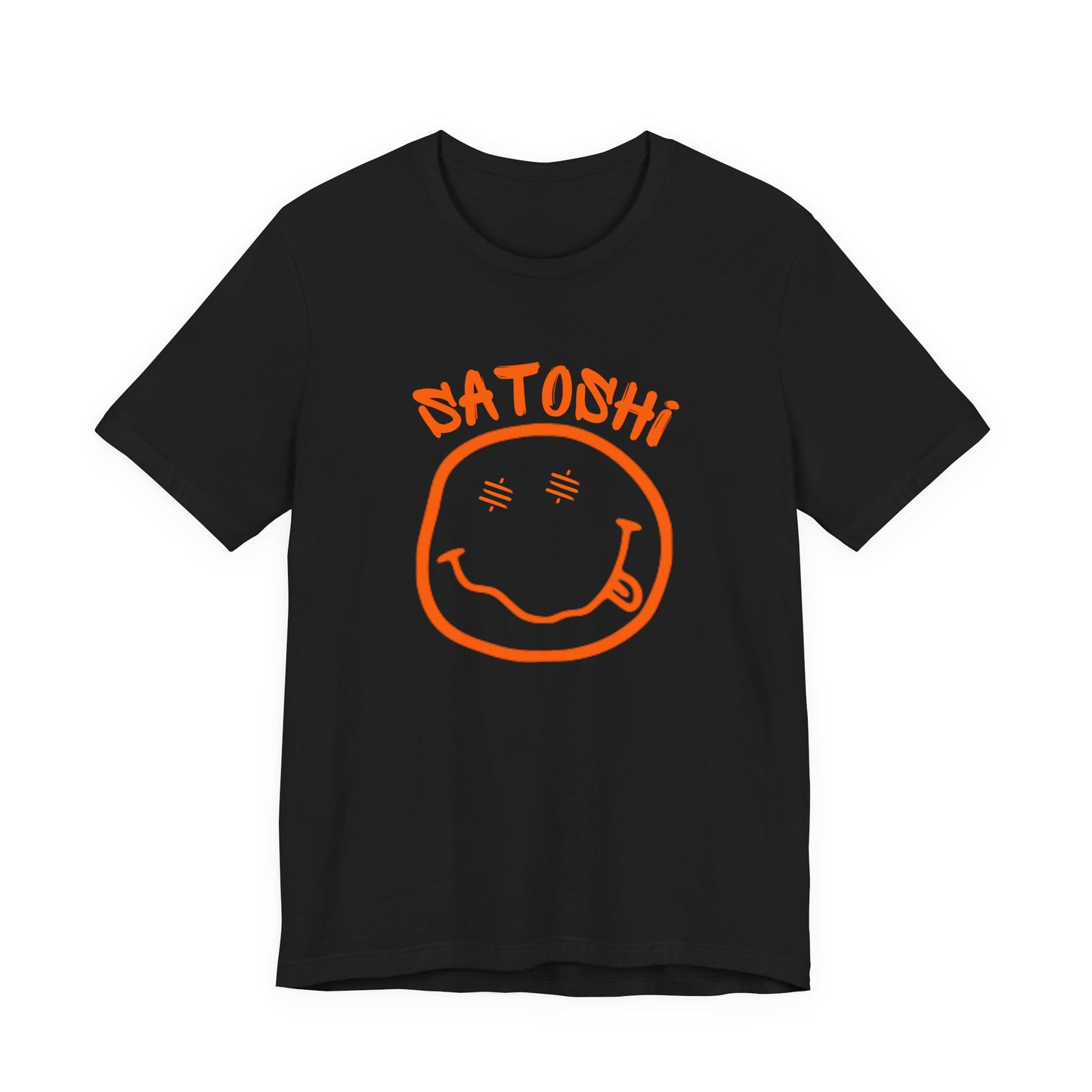SATS Eyed Satoshi Smiley T-Shirt