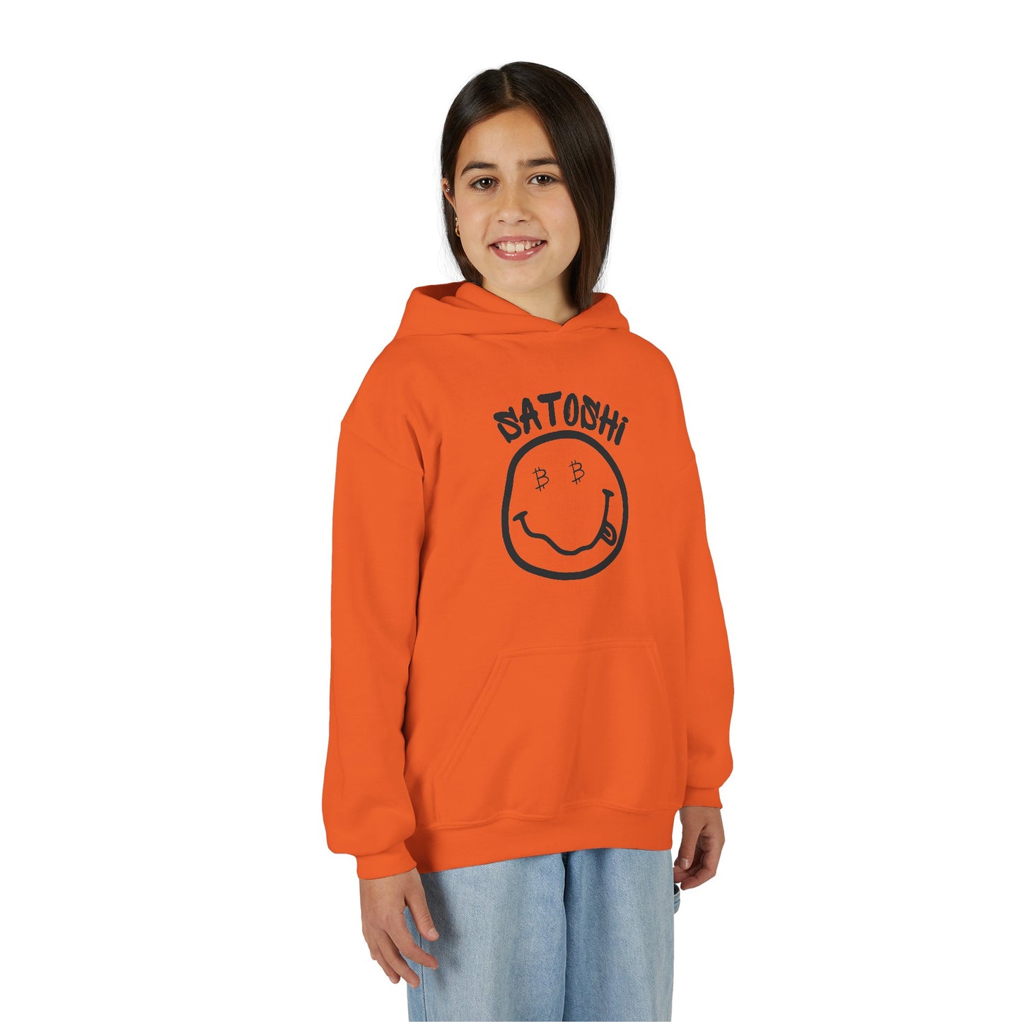 Bitcoin Eyed Satoshi Youth Hoodie