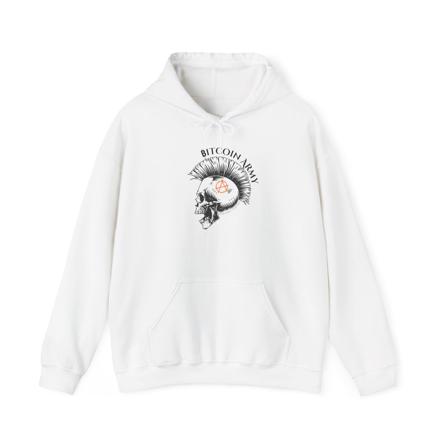 Bitcoin Army Hard Money Anarchists Hoodie