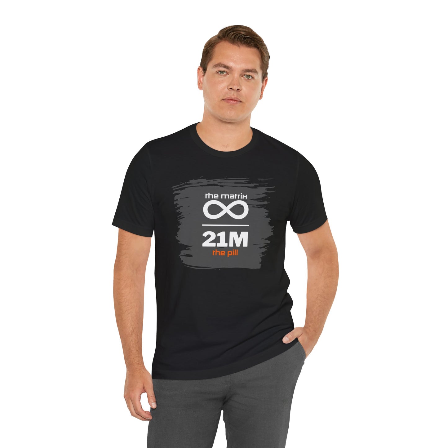 Fiat Matrix Bitcoin Orange Pill T-Shirt