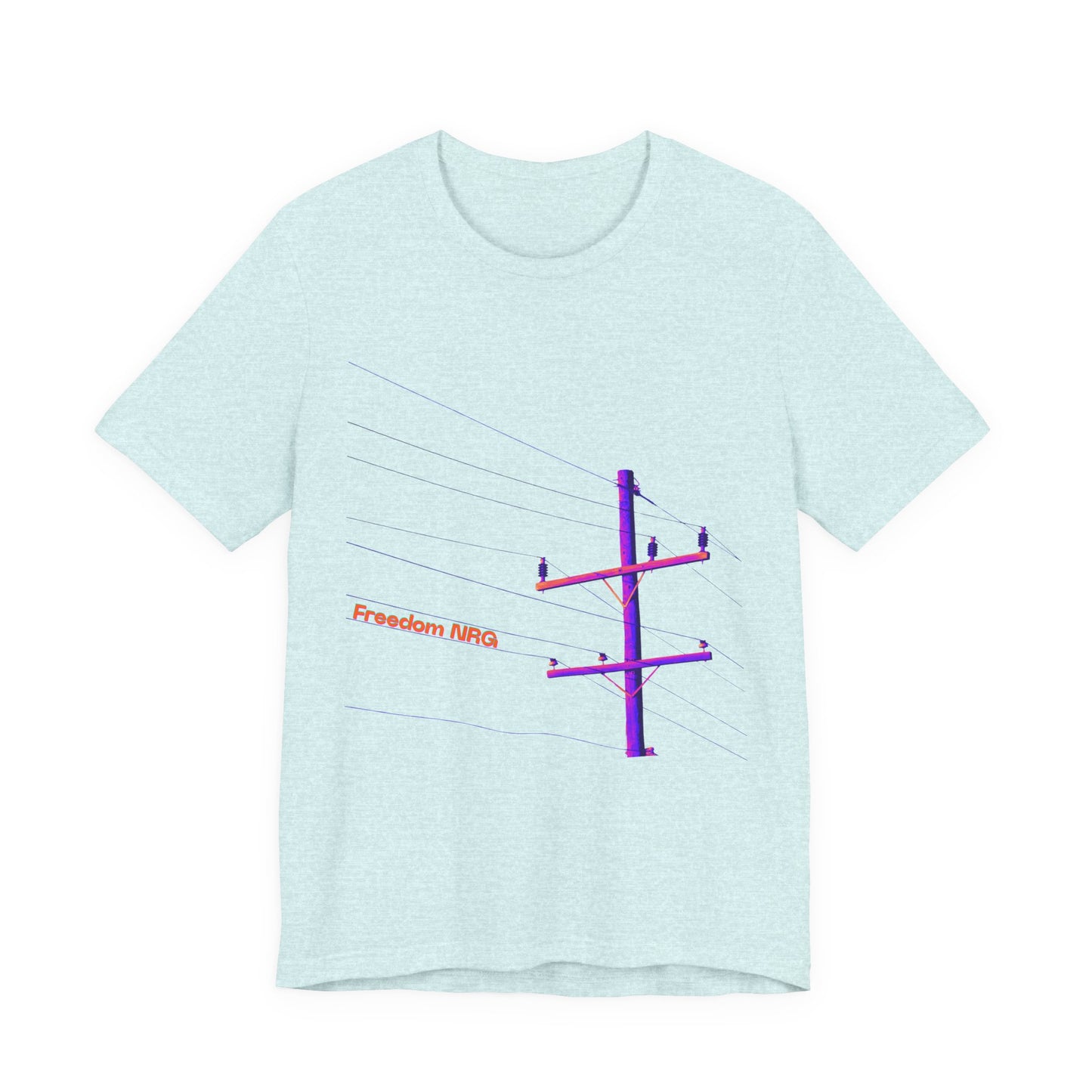 Power Lines Liberated NRG T-Shirt Unisex