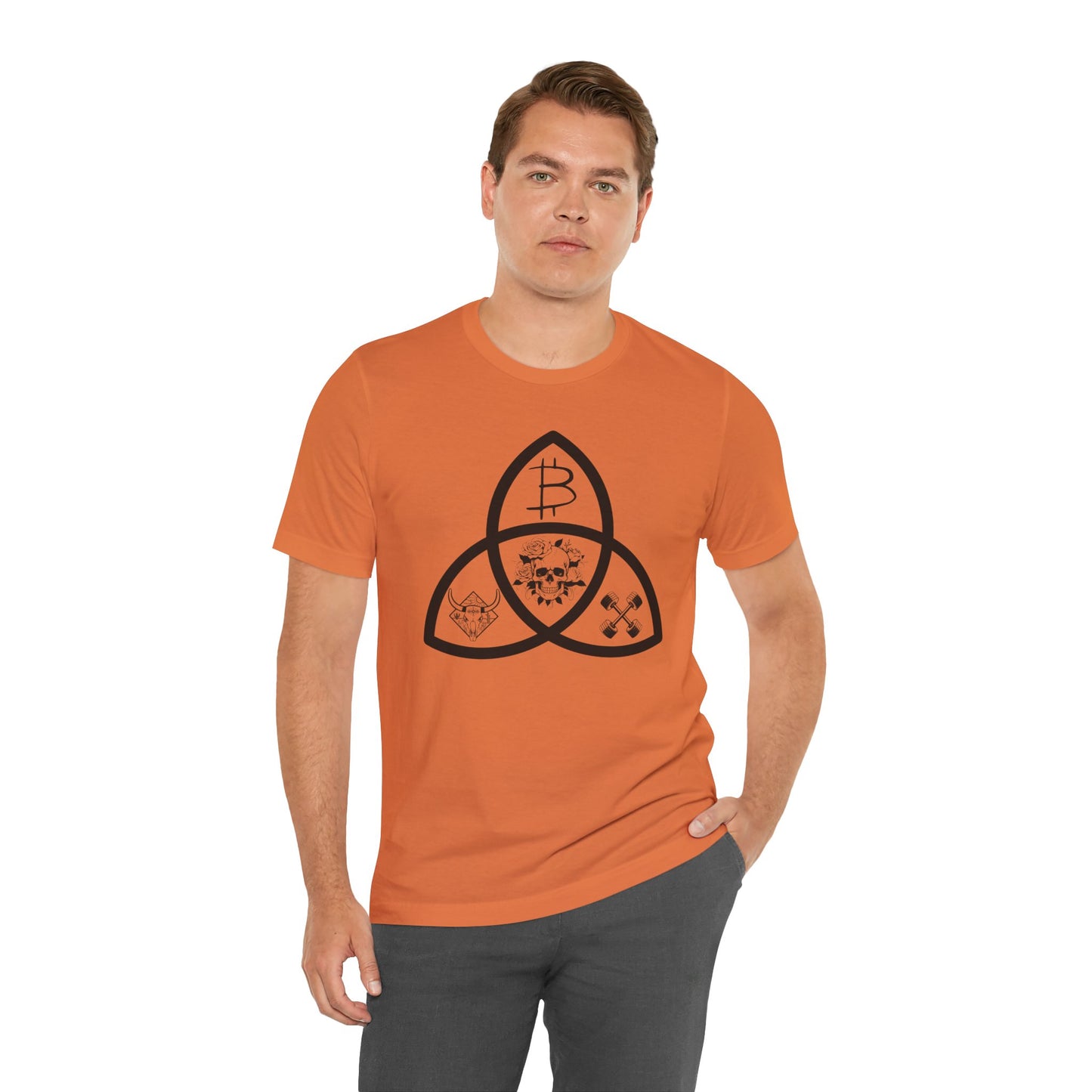 Beef Barbells Bitcoin Trifecta T-Shirt