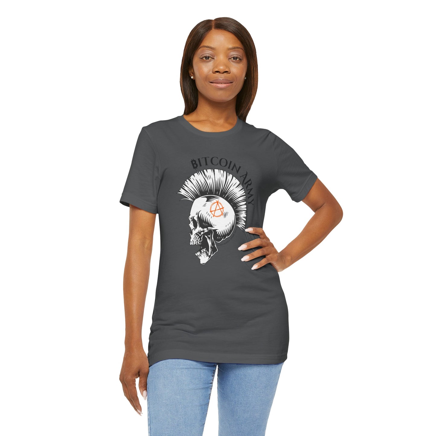 Bitcoin Army Hard Money Anarchists T-Shirt
