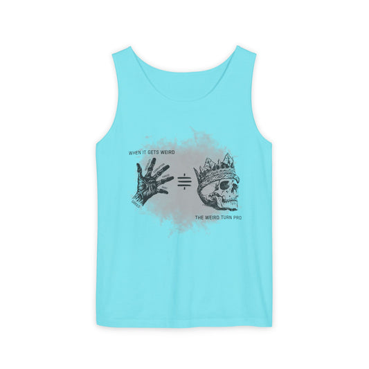 Weird Turn Pro Hand & Skull Unisex Tank Top