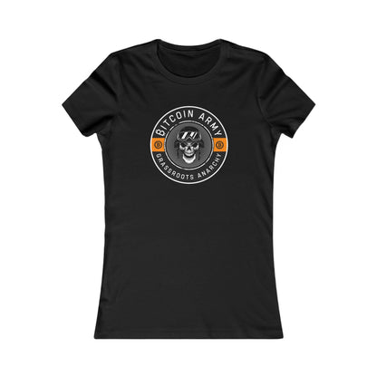 Bitcoin Army Grassroots Anarchy Women's T-Shirt