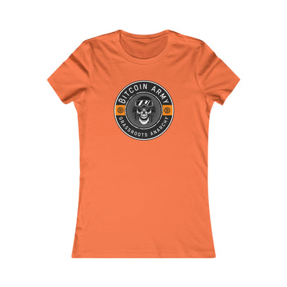 Bitcoin Army Grassroots Anarchy Women's T-Shirt