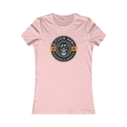 Bitcoin Army Grassroots Anarchy Women's T-Shirt