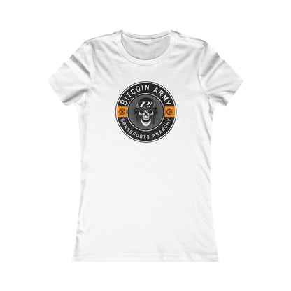 Bitcoin Army Grassroots Anarchy Women's T-Shirt
