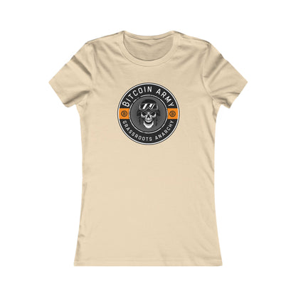 Bitcoin Army Grassroots Anarchy Women's T-Shirt