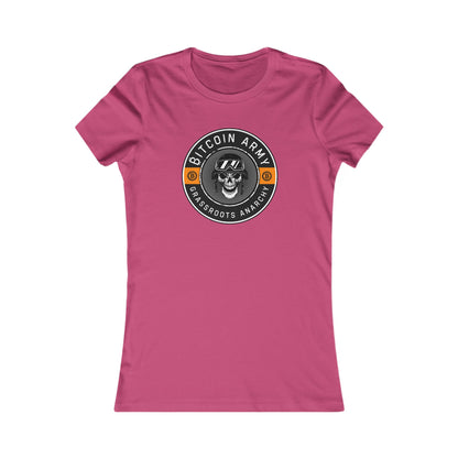Bitcoin Army Grassroots Anarchy Women's T-Shirt