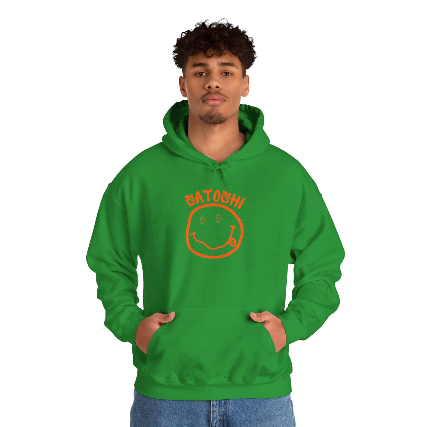 Bitcoin Eyed Satoshi Smiley Hoodie