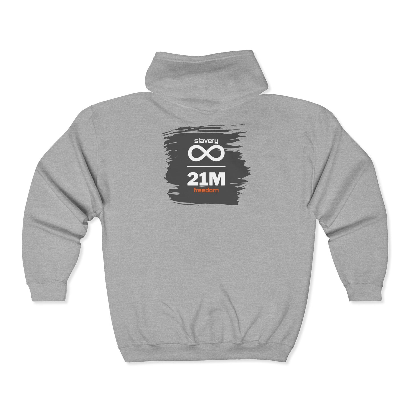 SATS Symbol Slavery Freedom Zip Up Hoodie