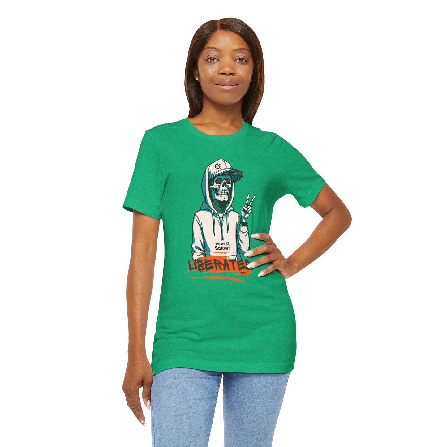 We Are All Satoshi Liberated NRG T-Shirt