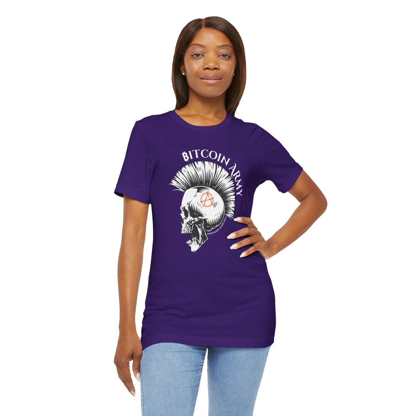 Bitcoin Army Hard Money Anarchists T-Shirt