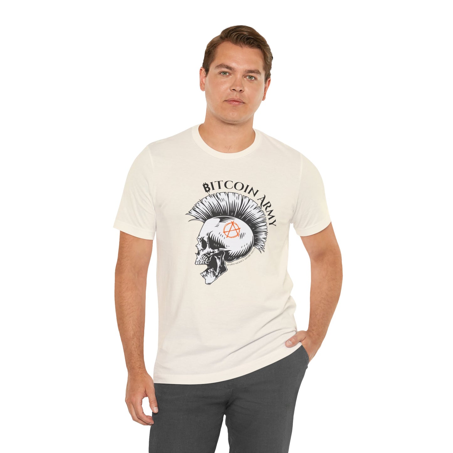 Bitcoin Army Hard Money Anarchists T-Shirt
