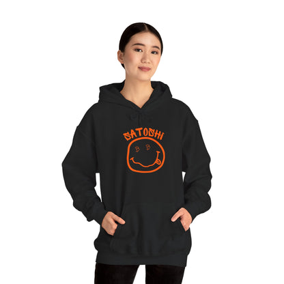Bitcoin Eyed Satoshi Smiley Hoodie