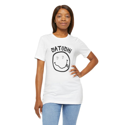 Bitcoin Eyed Satoshi Smiley T-Shirt