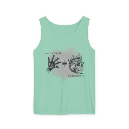 Weird Turn Pro Hand & Skull Unisex Tank Top