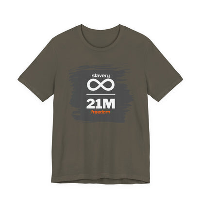 Fiat Slavery Bitcoin Freedom T-Shirt