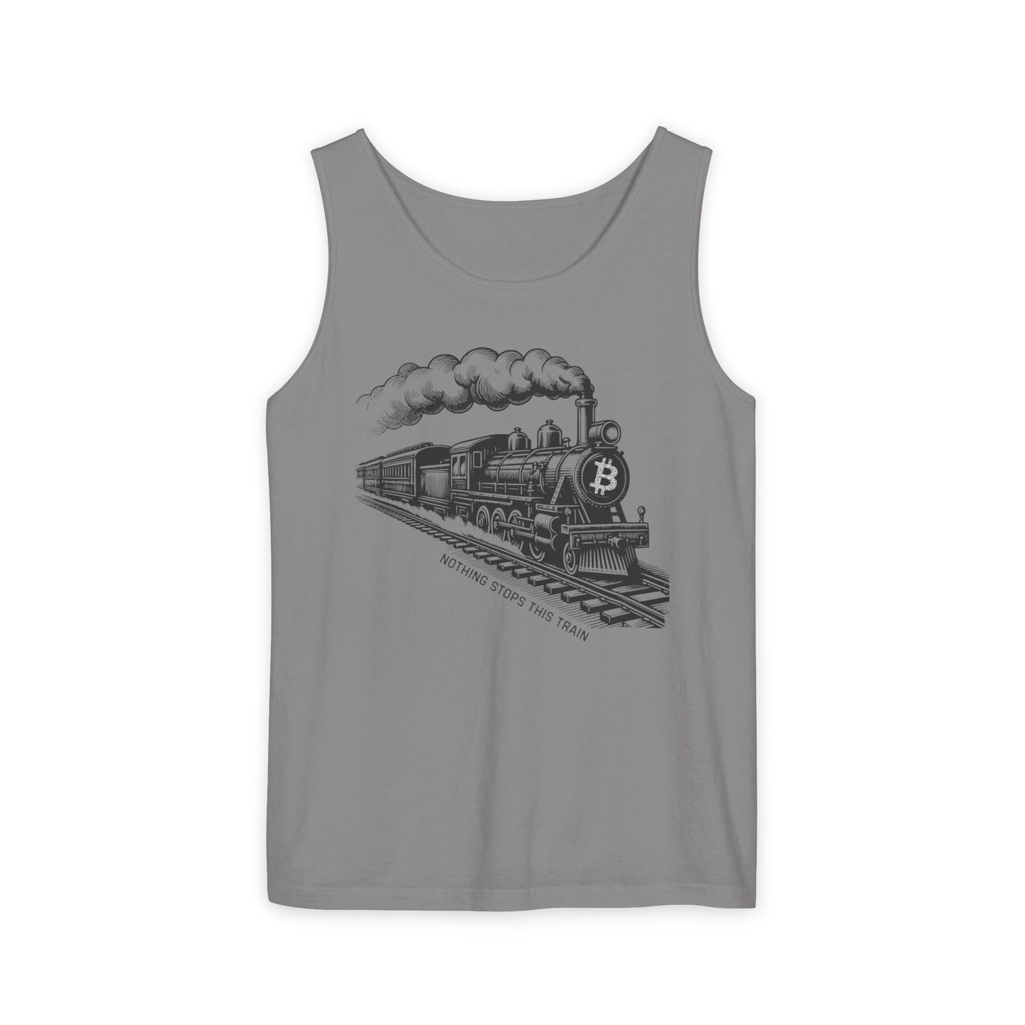 Nothing Stops This Train Vintage Unisex Tank Top