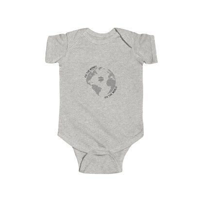 Fix The Money Fix The World Infant Onesie