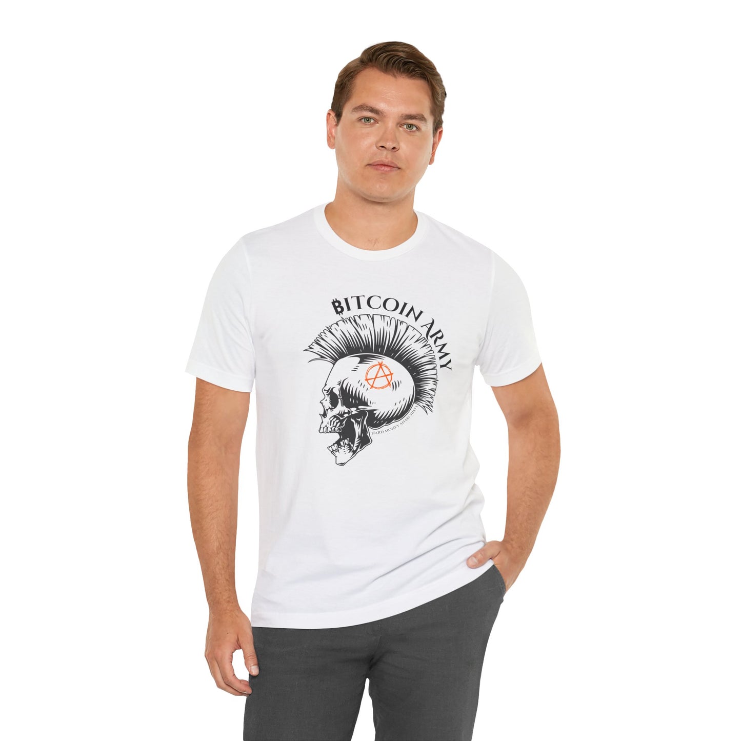 Bitcoin Army Hard Money Anarchists T-Shirt