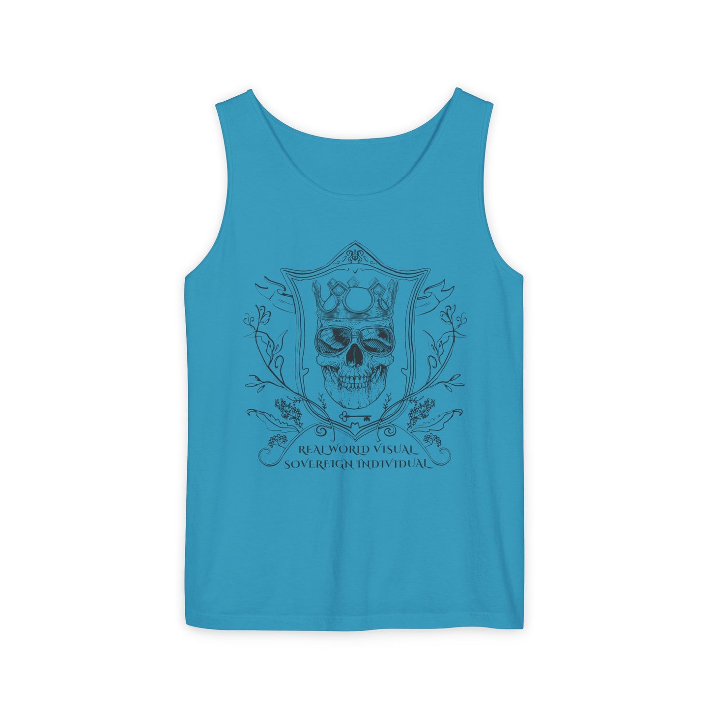 Sovereign Individual Skull Unisex Tank Top