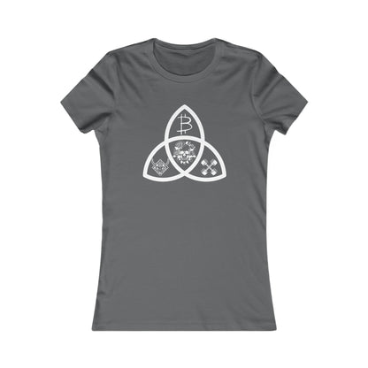 Beef Barbells & Bitcoin Trifecta Women's T-Shirt