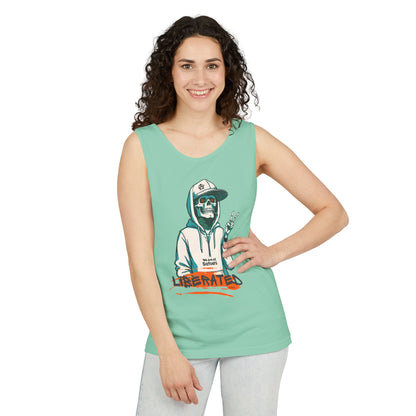 We Are All Satoshi Liberated NRG Skeleton Tank Top