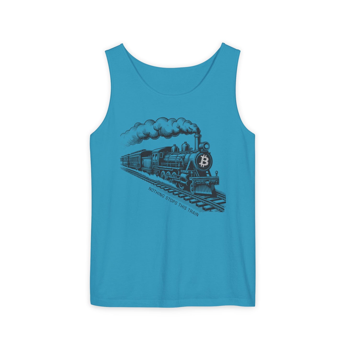 Nothing Stops This Train Vintage Unisex Tank Top