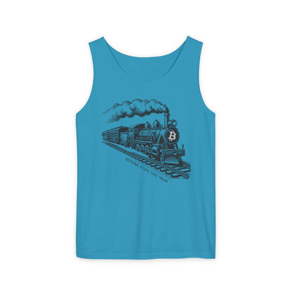 Nothing Stops This Train Vintage Unisex Tank Top