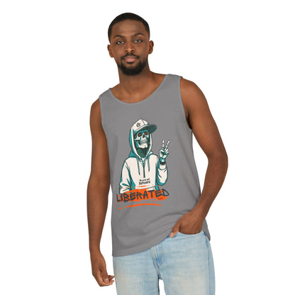 We Are All Satoshi Liberated NRG Skeleton Tank Top