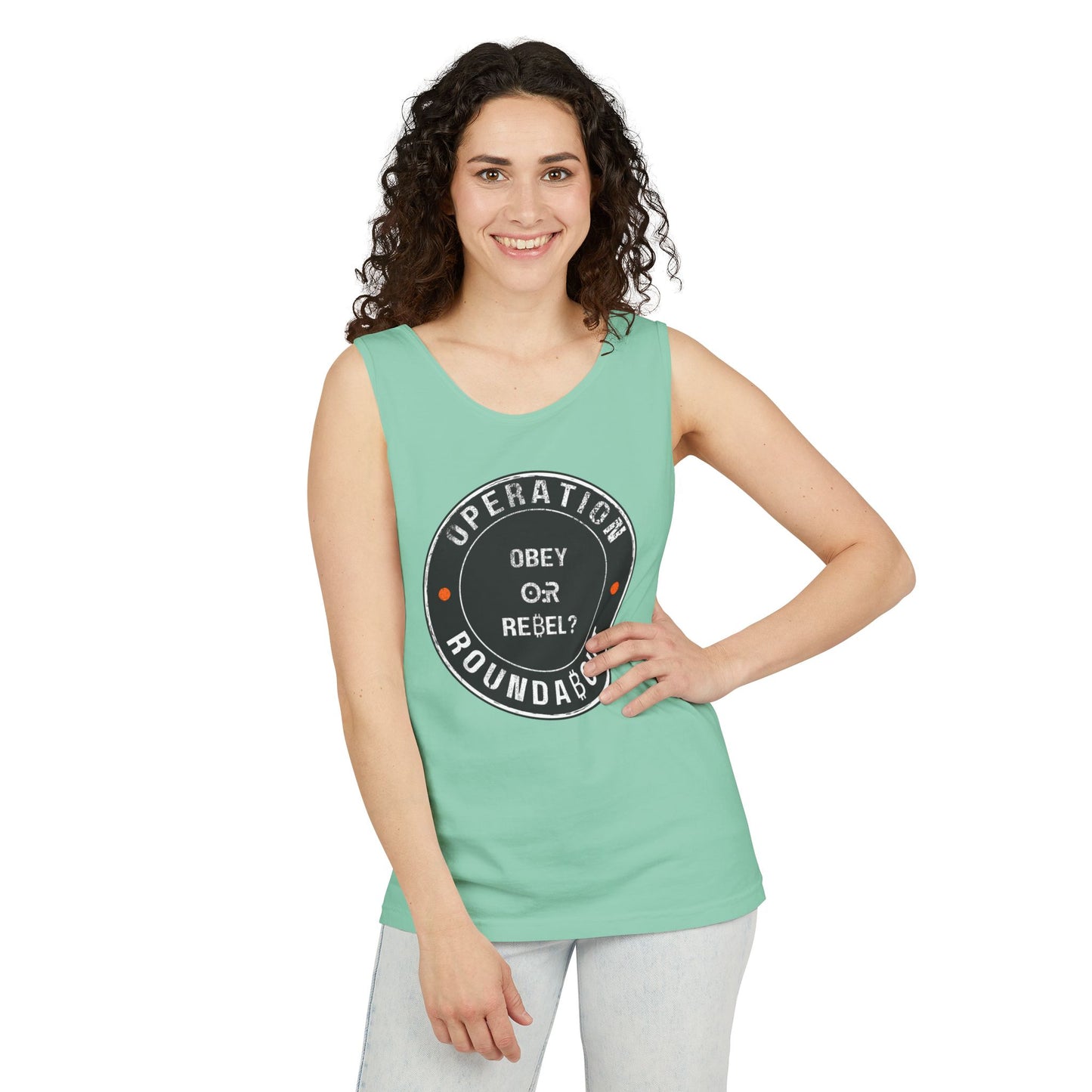 Obey Or Rebel Operation Roundabout Tank Top