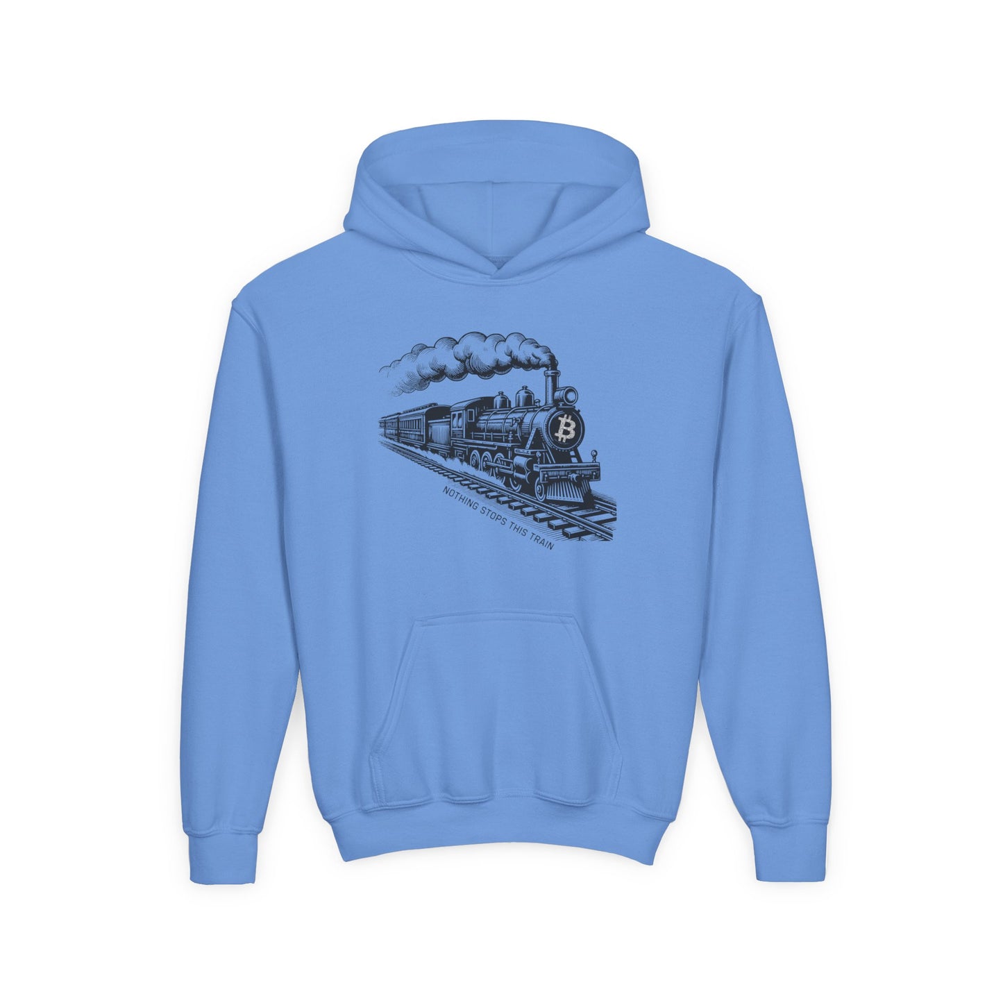 Nothing Stops This Train Youth Hoodie