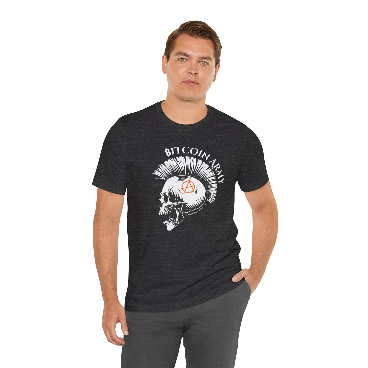 Bitcoin Army Hard Money Anarchists T-Shirt